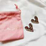 self love jewelry, self love earrings, hearts silver earrings, hearts silver medium earrings, Silver classy earrings, hearts earrings, self love earrings, silver chunky hearts earrings, two tones chunky earrings, hypoallergenic earrings, two tone everyday hoops, 18k gold plated earrings, Waterproof earrings