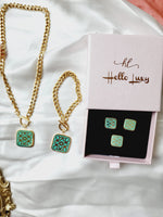 Square Black Necklace, Square white set, Square Pink set, Aqua set, Pink necklace, Aqua necklace, Black Necklace, White necklace, White jewelry, pink jewelry, Aqua jewelry, black and Pearl Jewelry, Luxury sparkle silver necklace, elegant link necklace, elegant pearls necklace, gift for women, jewelry necklace for women, christmas gift for women, mom gift ideas, mothers day gift, gift for wife, pearls necklace, pearls jewelry