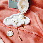 mother Pearl heart  Geometric Earrings, Golden pearl Earrings, Pearl hoops, pearl Water Resistant Earrings, 18k Gold Plated, Vintage Earrings, Geometric lightweight earrings, Hypoallergenic Earrings, Waterproof Earrings, water resistance jewelry, Vintage Earrings, Bold Earrings, Water Resistant Earrings, Tarnish Free Earrings, Vintage Style, Vintage Earrings, tarnish free jewelry, hypoallergenic jewelry, Gift For Her, Fashion Gift for Her, Doctor Gift for Christmas