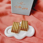 Bold Rectangular Geometric Earrings, Rectangular gold and silver earrings, gold geometric earrings, silver geometric earrings, bar earrings, chunky rectangular earrings, Water Resistant Earrings, 18k Gold Plated, Vintage Earrings, everyday earrings, lightweight earrings, Hypoallergenic Earrings, Waterproof Earrings, water resistance jewelry, Vintage Earrings, Bold Earrings, Water Resistant Earrings, Tarnish Free Earrings, Vintage Style, Vintage Earrings, tarnish free jewelry, hypoallergenic jewelry