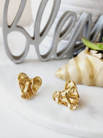 self love jewelry, self love earrings, hearts silver earrings, hearts silver medium earrings, Silver classy earrings, hearts earrings, self love earrings, silver chunky hearts earrings, two tones chunky earrings, hypoallergenic earrings, two tone everyday hoops, 18k gold plated earrings, Waterproof earrings, Silver and gold earrings, Durable earrings, Elegant earrings, Timeless design, aesthetic earrings, timeless earrings, Stylish jewelry, stylish earrings, Versatile jewelry, Bold Earrings, chunky earrings