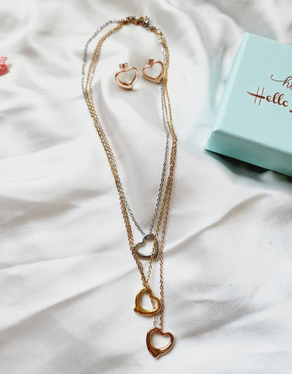 Heart Necklace, Silver Heart Necklaces and earrings, Silver heart Jewelry, Self love jewelry, self love necklace, bold heart earrings, bold heart necklace, Link Bold Necklace, Gold Filled Jewelry, Gold Filled Necklace, Fine Jewelry, silver link bold necklace, Luxury sparkle silver necklace, elegant link necklace, elegant silver link necklace, gift for women, jewelry necklace for women, diamond pendant necklace, christmas gift for women, uno de 50 dupes