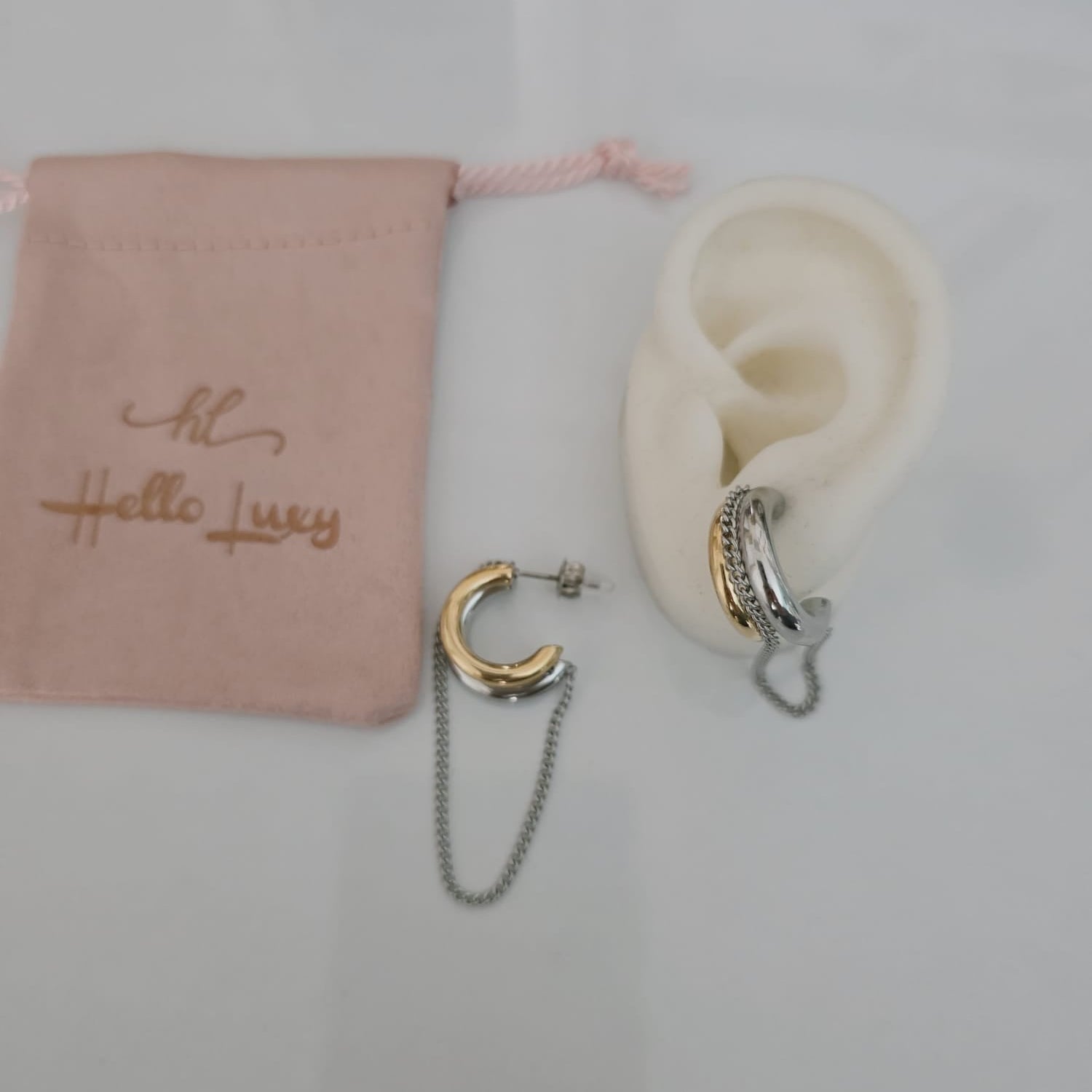 Vintage Bold two tone earrings, circular design earrings, bold abstract two tone Earrings, Simple Ear hole free, Ear bone clip, gold ear bone clip, gold ear hole earrings, Water resistant gold hoops, tarnish free gold open hoops, Lightweight Chunky Open Hoops, 14k lightweight chunky hoops, 14k gold hoops, 14k Double tone hoops, 18k Gold Filled lightweight hoops, 18k Gold Filled hoops, classy gold hoops, bold gold hoops, chunky double tone hoops, chunky medium gold hoops, chunky medium double tone hoops, 