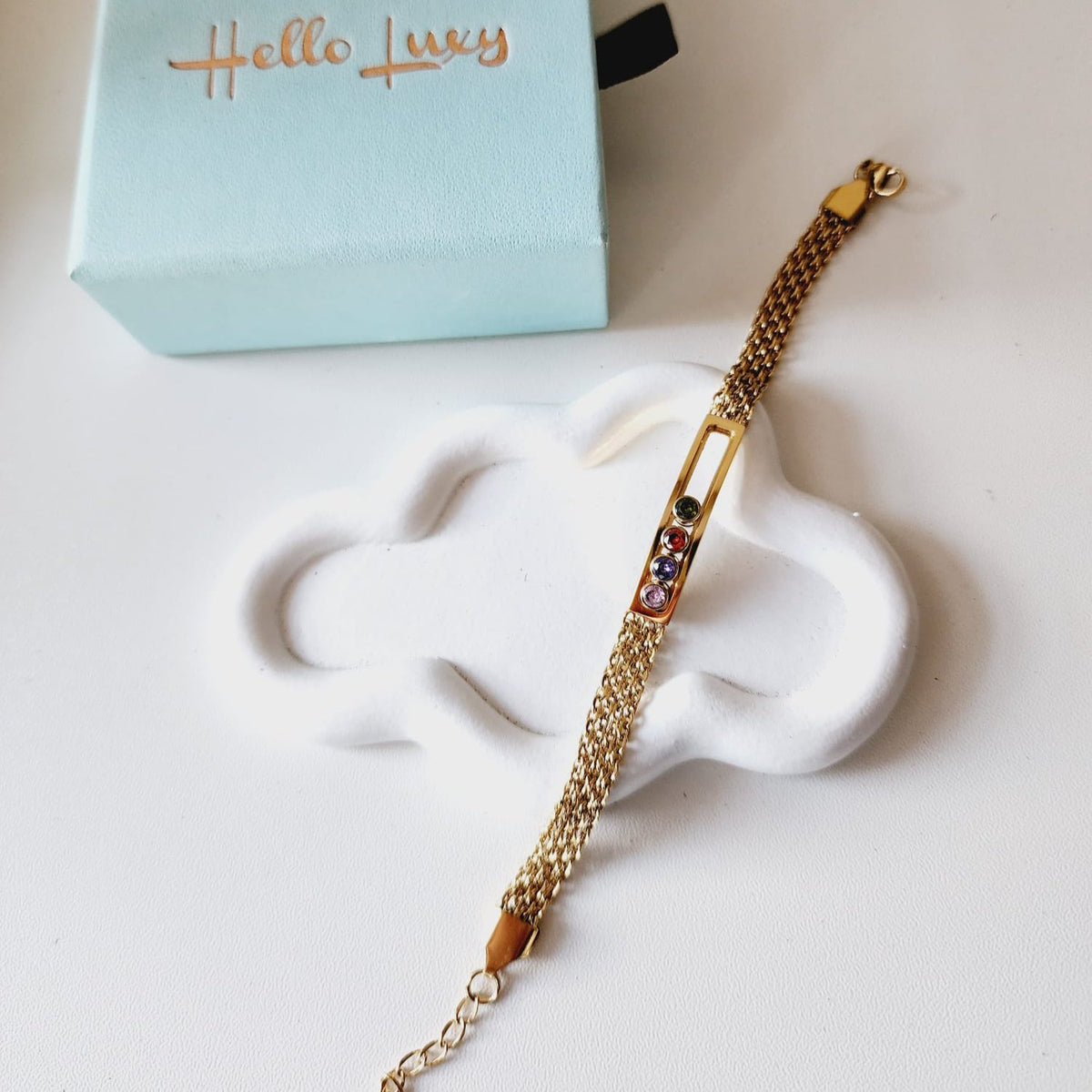 Multicolor Crystals cuban bracelet Gold Filled Jewelry, Gold Filled Bracelet, Vintage, Multicolor Vintage Bracelet, Women Stackable bracelets, multi gemstone bracelet, Multicolor bracelet for women, gold bangle set, rainbow tennis bracelet, Vintage Look
Water resistance Bracelet
Vintage Jewelry
Cuban Bracelet
Vintage Bracelet