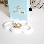 Pearl and gold spiral ring, Pearl chunky dainty Ring, golden pearl ring, pearl bold ring, bold ring