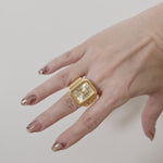 gold Watch ring, ring watch gold, Bold gift for woman, Bold gift for woman Chunky ring, Double tone bold ring, bold ring, bold double tone ring, valentine gift, jewelry gift for valentines, love ring, love jewelry, gift for wife, gift for friend, friendship gifts, self love ring, amor propio anillo, anillo de corazon, waterproof ring, waterproof jewelry, timeless jewelry, timeless ring, gift for girlfriend, soulmate ring, elegant ring, classy ring, dainty ring, everyday ring, must have ring, must have jewel