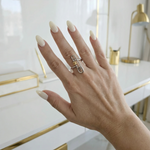 Two tone ring, two tone safety pin ring, two tone edgy ring, bold ring gift, chunky ring, promise ring, bold heart ring, valentine gift, jewelry gift for valentines, love ring, love jewelry, gift for wife, gift for friend, friendship gifts, self love ring, amor propio anillo, anillo de corazon, waterproof ring, waterproof jewelry, timeless jewelry, timeless ring, gift for girlfriend, soulmate ring, elegant ring, classy ring, dainty ring, everyday ring, must have ring, must have jewelry