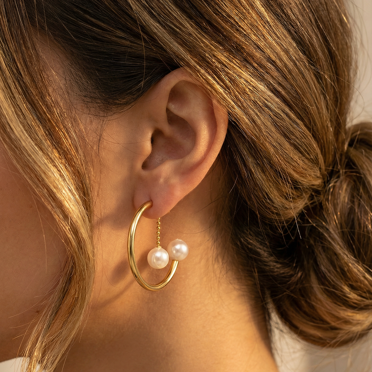 Pearl heart  Geometric Earrings, Golden pearl Earrings, Pearl hoops, pearl Water Resistant Earrings, 18k Gold Plated, Vintage Earrings, Geometric lightweight earrings, Hypoallergenic Earrings, Waterproof Earrings, water resistance jewelry, Vintage Earrings, Bold Earrings, Water Resistant Earrings, Tarnish Free Earrings, Vintage Style, Vintage Earrings, tarnish free jewelry, hypoallergenic jewelry, Gift For Her, Fashion Gift for Her, Doctor Gift for Christmas
