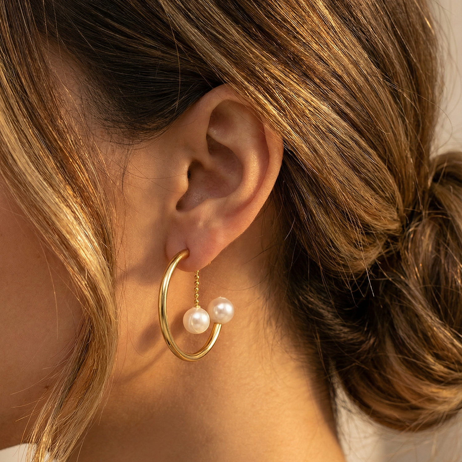 Pearl heart  Geometric Earrings, Golden pearl Earrings, Pearl hoops, pearl Water Resistant Earrings, 18k Gold Plated, Vintage Earrings, Geometric lightweight earrings, Hypoallergenic Earrings, Waterproof Earrings, water resistance jewelry, Vintage Earrings, Bold Earrings, Water Resistant Earrings, Tarnish Free Earrings, Vintage Style, Vintage Earrings, tarnish free jewelry, hypoallergenic jewelry, Gift For Her, Fashion Gift for Her, Doctor Gift for Christmas
