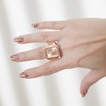 rose gold Watch ring, ring watch rose gold, Bold gift for woman Chunky ring, Double tone bold ring, bold ring, bold double tone ring, valentine gift, jewelry gift for valentines, love ring, love jewelry, gift for wife, gift for friend, friendship gifts, self love ring, amor propio anillo, anillo de corazon, waterproof ring, waterproof jewelry, timeless jewelry, timeless ring, gift for girlfriend, soulmate ring, elegant ring, classy ring, dainty ring, everyday ring, must have ring, must have jewelry