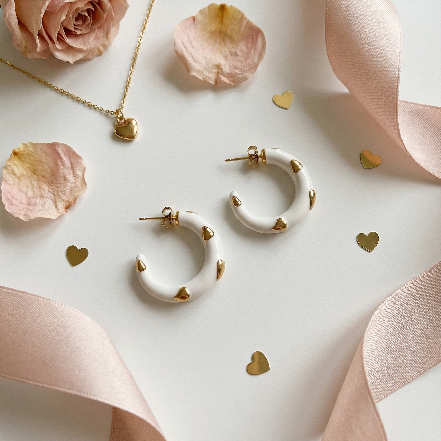 Pearl heart  Geometric Earrings, Golden pearl Earrings, Pearl hoops, pearl Water Resistant Earrings, 18k Gold Plated, Vintage Earrings, Geometric lightweight earrings, Hypoallergenic Earrings, Waterproof Earrings, water resistance jewelry, Vintage Earrings, Bold Earrings, Water Resistant Earrings, Tarnish Free Earrings, Vintage Style, Vintage Earrings, tarnish free jewelry, hypoallergenic jewelry, Gift For Her, Fashion Gift for Her, Doctor Gift for Christmas