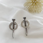 Screws Earrings, Cartier Earrings, Rose Gold Studs, Silver Studs, Gold Studs, Screw Golden Earrings, Screw Silver Earrings, Screw Rose Gold Earrings, Cartier Dupe Earrings, Water Resistant Earrings, Tarnish Free Earrings, Hypoallergenic Earrings, Ellie Vail Jewelry, Hey Harper Jewelry, Samira Jewelry, Hello Luxy Jewelry, Hello Luxy Earrings, 18K Gold Earrings, 18k Gold Plated Earring, 18k Gold Plated Jewelry