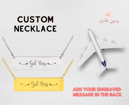Gift for Girlboss - Girl Boss Necklace