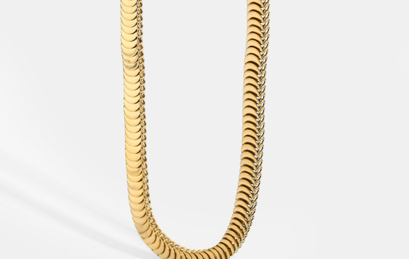 Water Resistant Necklace, Water Resistant Jewelry, Tarnish Free Jewelry, Tarnish Free Necklace, Snake Gold Necklace, Gold Snake Necklace, Hypoallergenic Necklace, Hey Harper Necklace, Ellie Vail Necklace, Missoma Jewelry