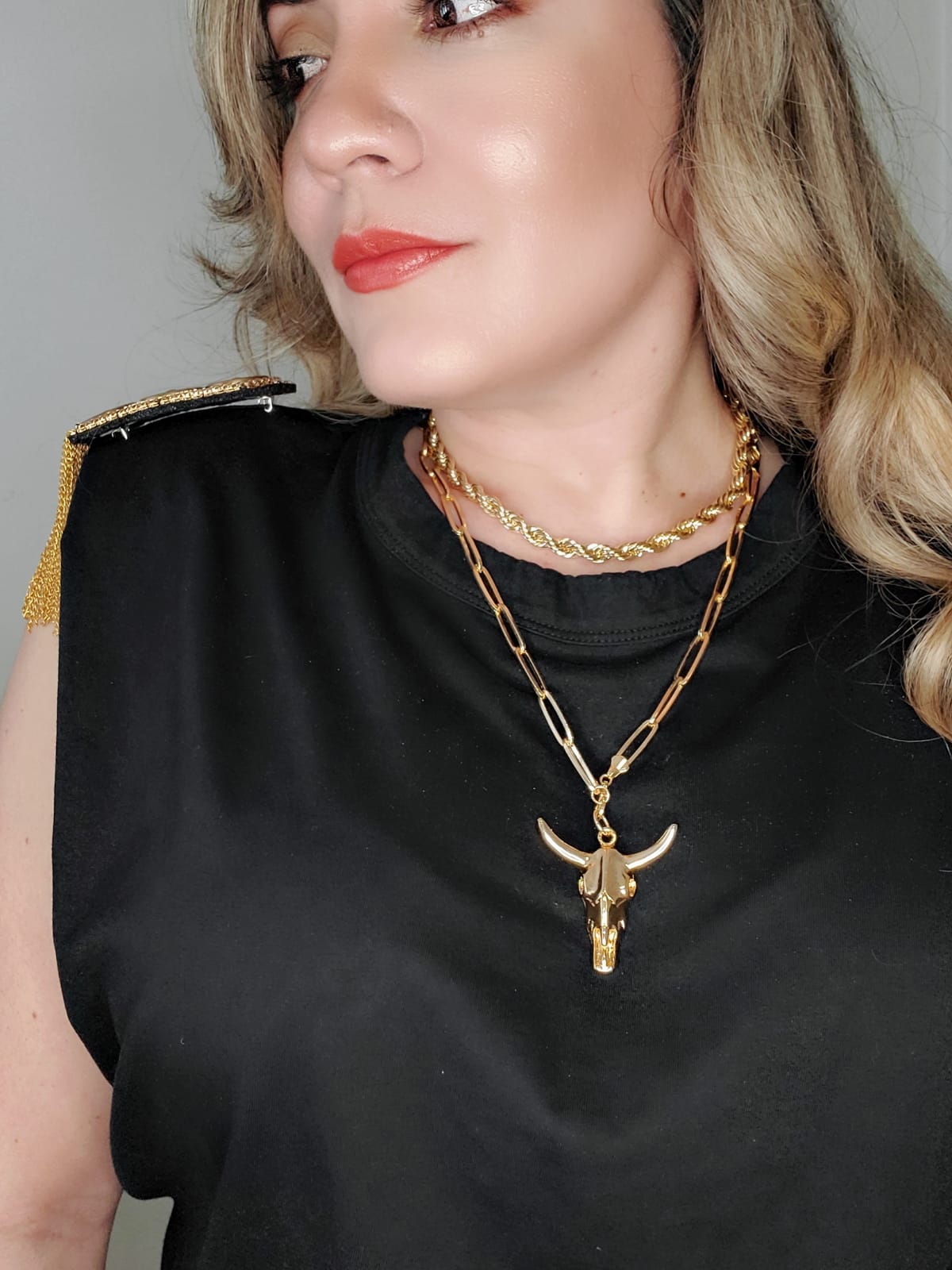 Gold Filled Necklaces, Vintage Necklace, Minimalist Jewelry, Hello Luxy, Fine Jewelry, Tik Tok Jewelry, Tik Tok Fashion, Best Gift for wife, Wife best gift, rope Chain, Chunky chain