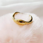 Water resistant jewelry, Hypoallergenic jewelry, tarnish free jewelry, Gold Plated Necklaces, Vintage Necklace, Minimalist Jewelry, Ellie Vail Jewelry, Ellie Vail Necklace, Hey Harper Jewelry, waterproof jewelry, cali tiger jewelry, cali tiger necklaces, 1980 jewelry, she is gold jewelry, kylie jenner necklace, Hello Luxy, Fine Jewelry, Tik Tok Jewelry, Tik Tok Fashion, Best Gift for wife, Wife best gift, Stackable gold ring, Simple gold ring, classy gold ring, 18k gold ring