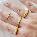 Water resistant jewelry, Hypoallergenic jewelry, tarnish free jewelry, Gold Plated Necklaces, Vintage Necklace, Minimalist Jewelry, Ellie Vail Jewelry, Ellie Vail Necklace, Hey Harper Jewelry, waterproof jewelry, cali tiger jewelry, cali tiger necklaces, 1980 jewelry, she is gold jewelry, kylie jenner necklace, Hello Luxy, Fine Jewelry, Tik Tok Jewelry, Tik Tok Fashion, Best Gift for wife, Wife best gift, Stackable gold ring, Simple gold ring, classy gold ring, 18k gold ring