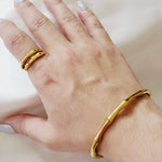 Water resistant jewelry, Hypoallergenic jewelry, tarnish free jewelry, Gold Plated Necklaces, Vintage Necklace, Minimalist Jewelry, Ellie Vail Jewelry, Ellie Vail Necklace, Hey Harper Jewelry, waterproof jewelry, cali tiger jewelry, cali tiger necklaces, 1980 jewelry, she is gold jewelry, kylie jenner necklace, Hello Luxy, Fine Jewelry, Tik Tok Jewelry, Tik Tok Fashion, Best Gift for wife, Wife best gift