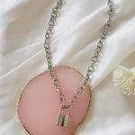 Water Resistant Necklace, Lock Necklace, Silver Necklace, Tarnish Free Necklace, Anti Tarnish Necklace, Hypoallergenic Necklace, Minimalist Necklace, Bold Necklace, Fine Jewelry Brand, Fine Jewelry, Fine Necklace, Boho Necklace, Vintage Necklace, High End Jewelry, Hey Harper Jewelry, Ellie Vail Jewelry, Missoma Jewelry