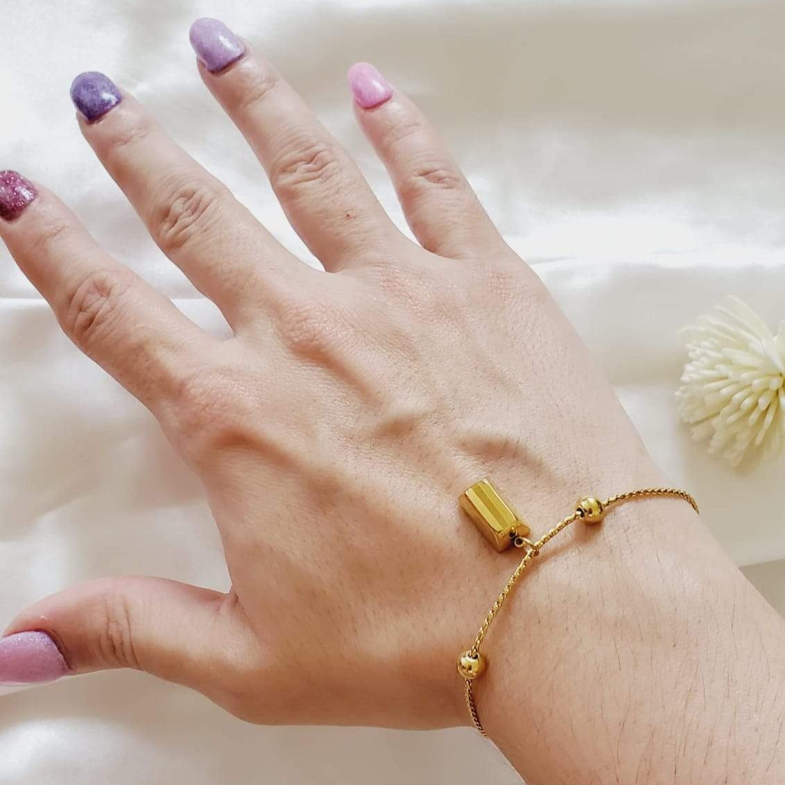 Water resistant bracelet, tarnish free bracelet, hypoallergenic bracelet, Minimalist bracelet, Adjustable bracelet, Stacking Bracelets, arm party bracelets,