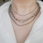 snake chain, herringbone chain, flat snake chain, gold herringbone, 18k gold snake chain, chunky gold necklace, gold fill chain, gold fill necklace, chain necklace, herringbone choker, rope chain necklace, layer necklace set, snake necklace, silver and gold snake chain, Double tone snake chain