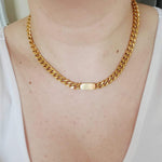 Mariner Link Chain, Heavy Chain Necklace, Thick Gold Chain, Chunky Gold Choker, Puffy Mariner Chain, Gold Mariner Chain, Gold Anchor Link, Puff Link Chain, Mariner Necklace, Puffy Link Necklace, Gold Puff Chain, Thick Puff Necklace, Gold Chunky Set, Gold Chunky chain, 18k Gold plated Chain