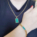 Mariner Link Chain, Heavy Chain Necklace, Thick Gold Chain, Chunky Gold Choker, Puffy Mariner Chain, Gold Mariner Chain, Gold Anchor Link, Puff Link Chain, Mariner Necklace, Puffy Link Necklace, Gold Puff Chain, Thick Puff Necklace, green jewelry, green gold jewelry, green gold plated jewelry, green necklace, green jewelry set, green golden necklace, gift for wife, green jewelry for wife, christmas gift for wife