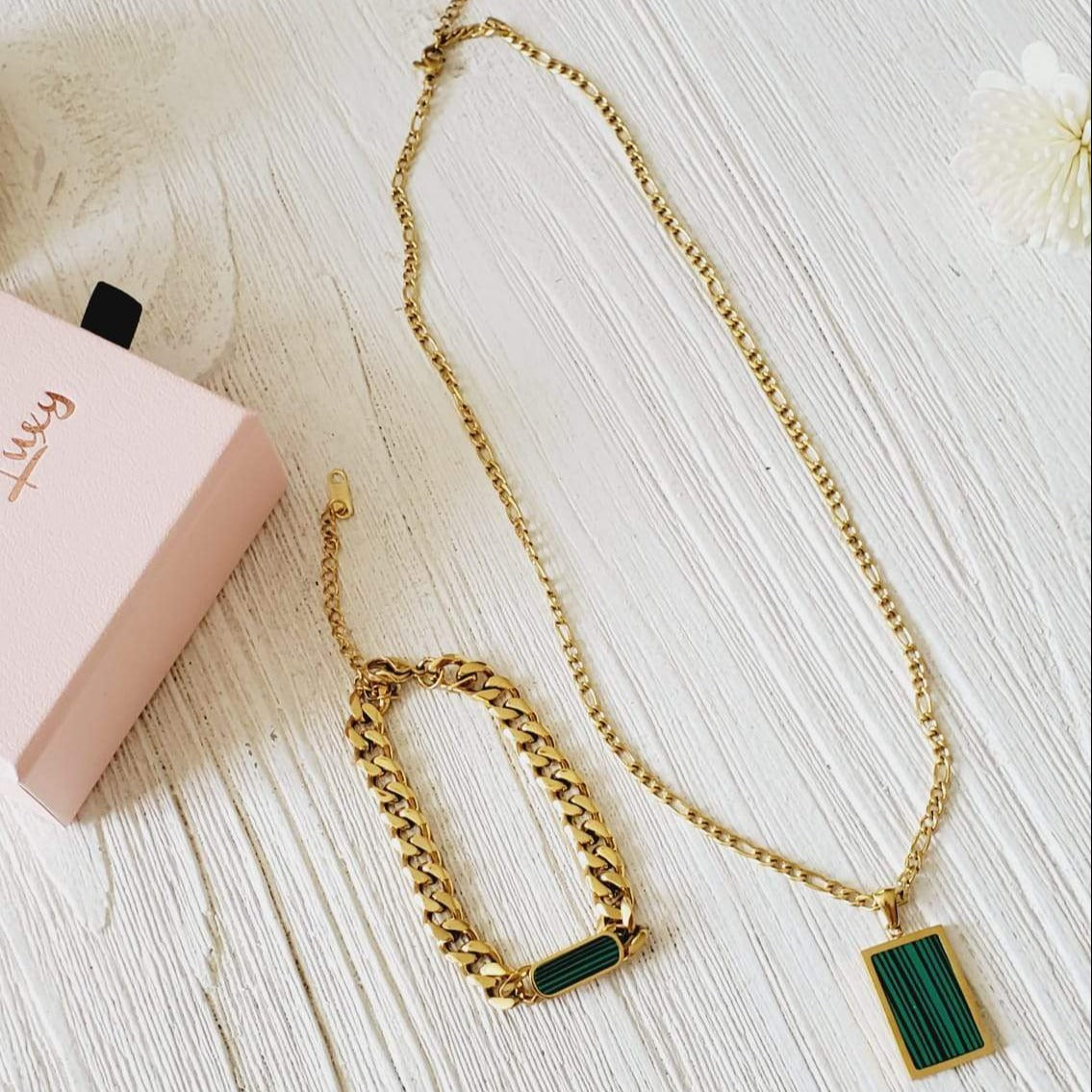 Mariner Link Chain, Heavy Chain Necklace, Thick Gold Chain, Chunky Gold Choker, Puffy Mariner Chain, Gold Mariner Chain, Gold Anchor Link, Puff Link Chain, Mariner Necklace, Puffy Link Necklace, Gold Puff Chain, Thick Puff Necklace, green jewelry, green gold jewelry, green gold plated jewelry, green necklace, green jewelry set, green golden necklace, gift for wife, green jewelry for wife, christmas gift for wife