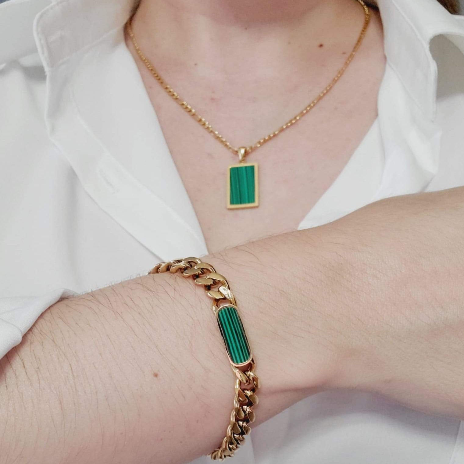 Mariner Link Chain, Heavy Chain Necklace, Thick Gold Chain, Chunky Gold Choker, Puffy Mariner Chain, Gold Mariner Chain, Gold Anchor Link, Puff Link Chain, Mariner Necklace, Puffy Link Necklace, Gold Puff Chain, Thick Puff Necklace, green jewelry, green gold jewelry, green gold plated jewelry, green necklace, green jewelry set, green golden necklace, gift for wife, green jewelry for wife, christmas gift for wife