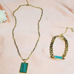 Mariner Link Chain, Heavy Chain Necklace, Thick Gold Chain, Chunky Gold Choker, Puffy Mariner Chain, Gold Mariner Chain, Gold Anchor Link, Puff Link Chain, Mariner Necklace, Puffy Link Necklace, Gold Puff Chain, Thick Puff Necklace, green jewelry, green gold jewelry, green gold plated jewelry, green necklace, green jewelry set, green golden necklace, gift for wife, green jewelry for wife, christmas gift for wife