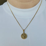 snake necklace, snake jewelry, Heads and tails necklace, coin necklace, heart necklace, love necklace, valentines necklace, valentines gift, Tiger Necklace, Leo Necklace, 18k Gold Necklace, Gift for her, Gift for mom, Bold jewelry, bold necklace, paperclip necklace, dainty jewelry, vintage jewelry, gold jewelry, goldfilled jewelry, water resistant jewelry, water resistant necklace