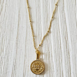 Heads and tails necklace, coin necklace, heart necklace, love necklace, valentines necklace, valentines gift, Tiger Necklace, Leo Necklace, 18k Gold Necklace, Gift for her, Gift for mom, Bold jewelry, bold necklace, paperclip necklace, dainty jewelry, vintage jewelry, gold jewelry, goldfilled jewelry, water resistant jewelry, water resistant necklace