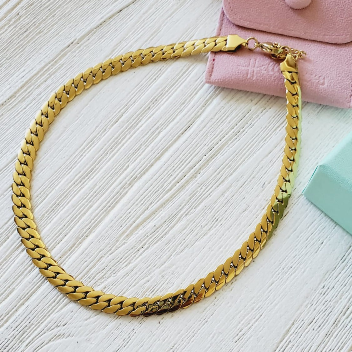 Tiger Necklace, Leo Necklace, 18k Gold Necklace, Gift for her, Gift for mom, Bold jewelry, bold necklace, paperclip necklace, dainty jewelry, vintage jewelry, gold jewelry, goldfilled jewelry, water resistant jewelry, water resistant necklace, horn necklace