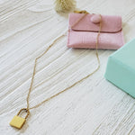 heart necklace, love necklace, valentines necklace, valentines gift, Tiger Necklace, Leo Necklace, 18k Gold Necklace, Gift for her, Gift for mom, Bold jewelry, bold necklace, paperclip necklace, dainty jewelry, vintage jewelry, gold jewelry, goldfilled jewelry, water resistant jewelry, water resistant necklace