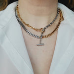 Minimalist chain, double tone Chain, rope Necklace, rolo Chain, Water resistant jewelry, water resistant Necklace, Water resistant bracelet, vintage jewelry, vintage jewelry, vintage necklace, 14k gold necklace, 14k gold jewelry, 14k gold necklace, fine jewelry, fine necklace, fine bracelet, snake gold necklace, bold necklace, bold jewelry, handmade jewelry, fine jewelry brand, hello luxy, joyeria fina, gold plated chain, 18k gold plated chain, 18k gold plated jewelry, gift for her
