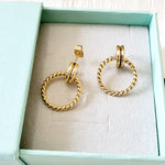 dainty hoops, dainty earrings, circular earrings, 18k gold earrings, bold earrings, vintage earrings, thick gold hoop, gold hoop earrings, chunky gold hoop, hypoallergenic hoops, gold hoop earring, chunky hoops, small hoop earring, Hello luxy jewelry, hoop earrings, croissant earrings, croissant hoops, gold filled hoops, cuban earrings