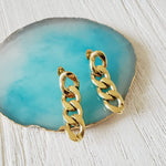 chunky earrings, thick gold hoop, gold hoop earrings, chunky gold hoop, hypoallergenic hoops, gold hoop earring, chunky hoops, small hoop earring, helloluxyjewelry, hoop earrings, croissant earrings, croissant hoops, gold filled hoops, twisted curved hoop, cuban rings, bold earrings, 18k gold earrings, water resistant earrings