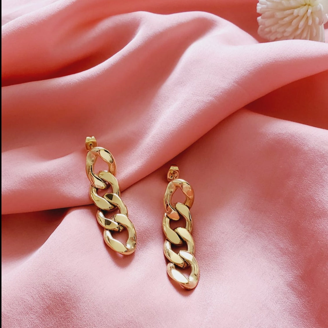 chunky earrings, thick gold hoop, gold hoop earrings, chunky gold hoop, hypoallergenic hoops, gold hoop earring, chunky hoops, small hoop earring, helloluxyjewelry, hoop earrings, croissant earrings, croissant hoops, gold filled hoops, twisted curved hoop, cuban rings, bold earrings, 18k gold earrings, water resistant earrings