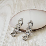 chunky earrings, thick gold hoop, gold hoop earrings, chunky gold hoop, hypoallergenic hoops, gold hoop earring, chunky hoops, small hoop earring, helloluxyjewelry, hoop earrings, croissant earrings, croissant hoops, gold filled hoops, twisted curved hoop, cuban rings, bold earrings, 18k gold earrings, water resistant earrings