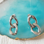 chunky earrings, thick gold hoop, gold hoop earrings, chunky gold hoop, hypoallergenic hoops, gold hoop earring, chunky hoops, small hoop earring, helloluxyjewelry, hoop earrings, croissant earrings, croissant hoops, gold filled hoops, twisted curved hoop, cuban rings, bold earrings, 18k gold earrings, water resistant earrings, silver cuban earrings