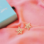 hypoallergenic earrings, Star studs, 18k gold plated earrings, Waterproof earrings, Silver and gold, Durable earrings, Elegant earrings, Timeless design, aesthetic earrings, timeless earrings, Fashion accessories, Stylish jewelry, stylish earrings, Versatile jewelry,  Special occasion jewelry, Everyday earrings, Premium quality studs, Affordable luxury Hypoallergenic earrings waterproof earrings, water resistant earrings, silver studs, gold studs