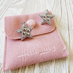 hypoallergenic earrings, Star studs, 18k gold plated earrings, Waterproof earrings, Silver and gold, Durable earrings, Elegant earrings, Timeless design, aesthetic earrings, timeless earrings, Fashion accessories, Stylish jewelry, stylish earrings, Versatile jewelry,  Special occasion jewelry, Everyday earrings, Premium quality studs, Affordable luxury Hypoallergenic earrings waterproof earrings, water resistant earrings, silver studs, gold studs