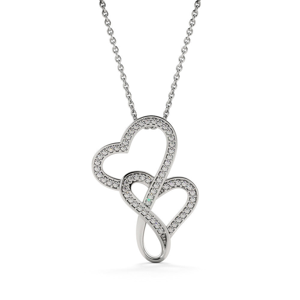 Para mi hija - Corazones enlazados Necklace