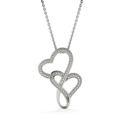 Para mi hija - Corazones enlazados Necklace