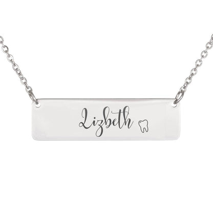Gift for Dentist - Customize Dentist Necklace