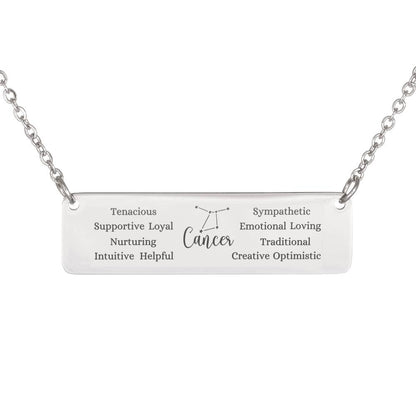 Gift for Cancer Personalized Necklace