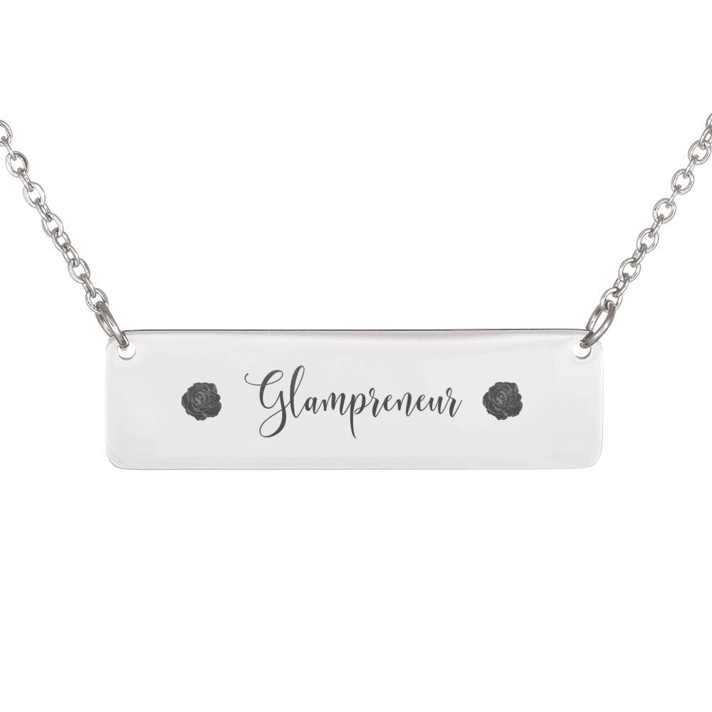 Gift for Fashion Owner - Glampreneur Roses Necklace