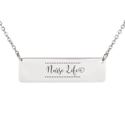 To My Nurse Wife - Nurse Life Necklace
