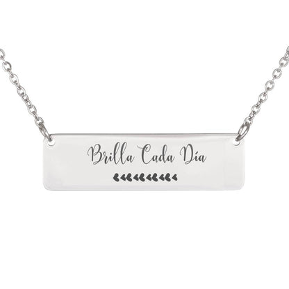 Brilla Cada Dia Personalized Necklace