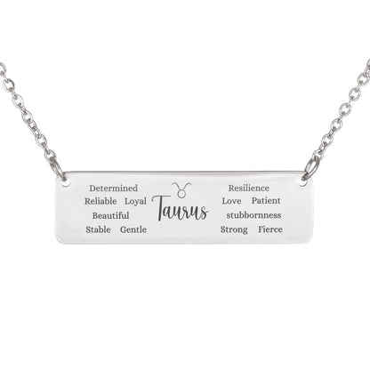 Gift to Taurus Necklace